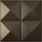 Ekena Millwork 19 5/8in. W x 19 5/8in. H Richmond EnduraWall Decorative 3D Wall Panel Covers 2.67 Sq. Ft. WP20X20RICDB - alternate 1